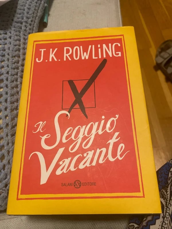 J.K.Rowling  Il seggio vacante