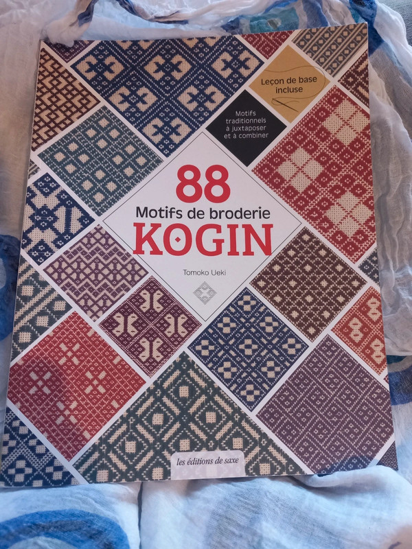 88 motifs de broderie kogin