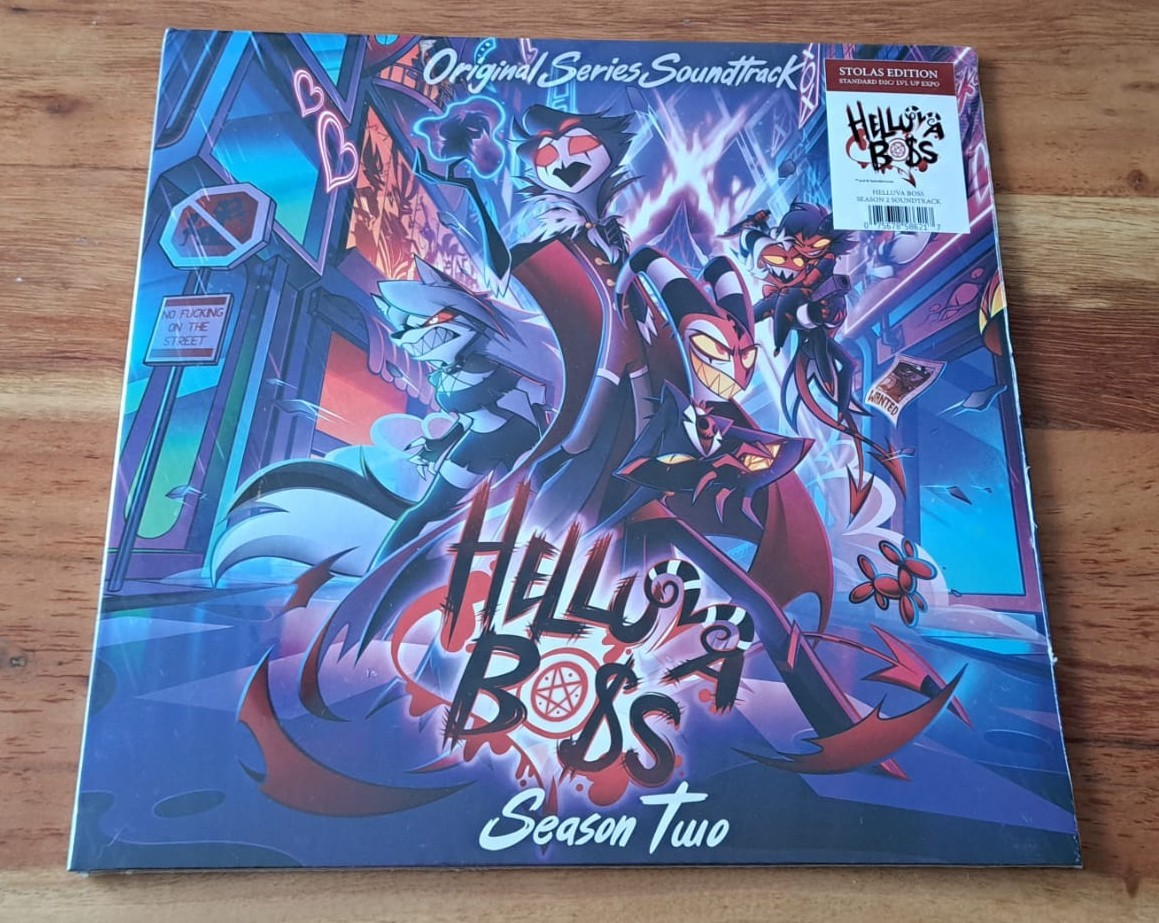 SELTEN/LIMITED EDITION - Helluva Boss Season 2 Soundtrack LVLUP Exclusive- Vinyl
