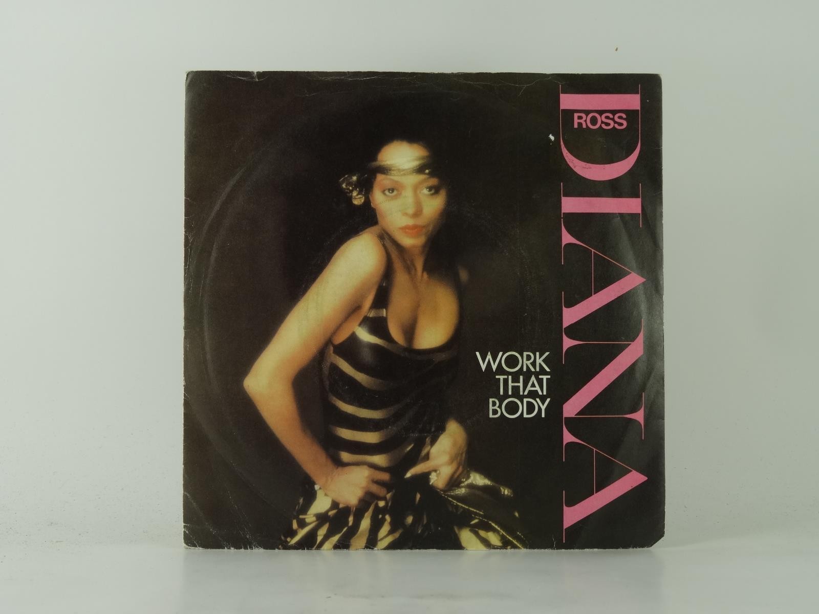 DIANA ROSS WORK THAT BODY (21) 2 Track 7" Single including Picture Sleeve CAPITO