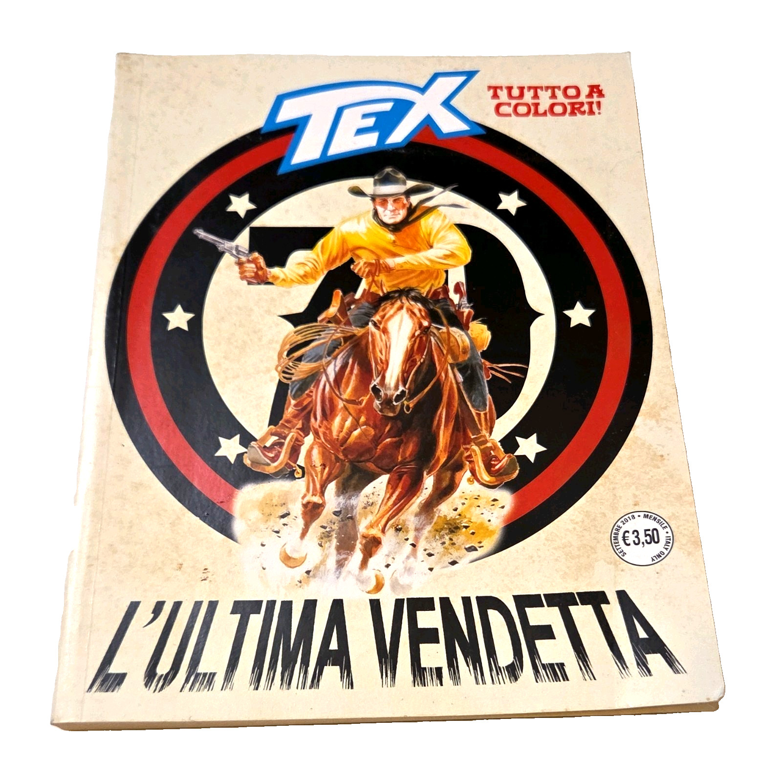 Sergio Bonelli Editore Tex Tutto a Colori 695 L'Ultima Vendetta Mensile 2018