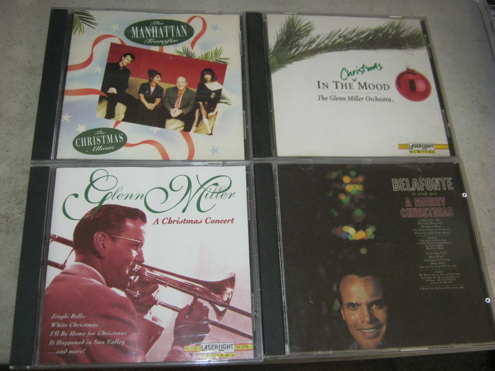 CHRISTMAS JAZZ MUSIC GRAB BAG  ~ Lot of 4 CDS  **NICE COPIES**