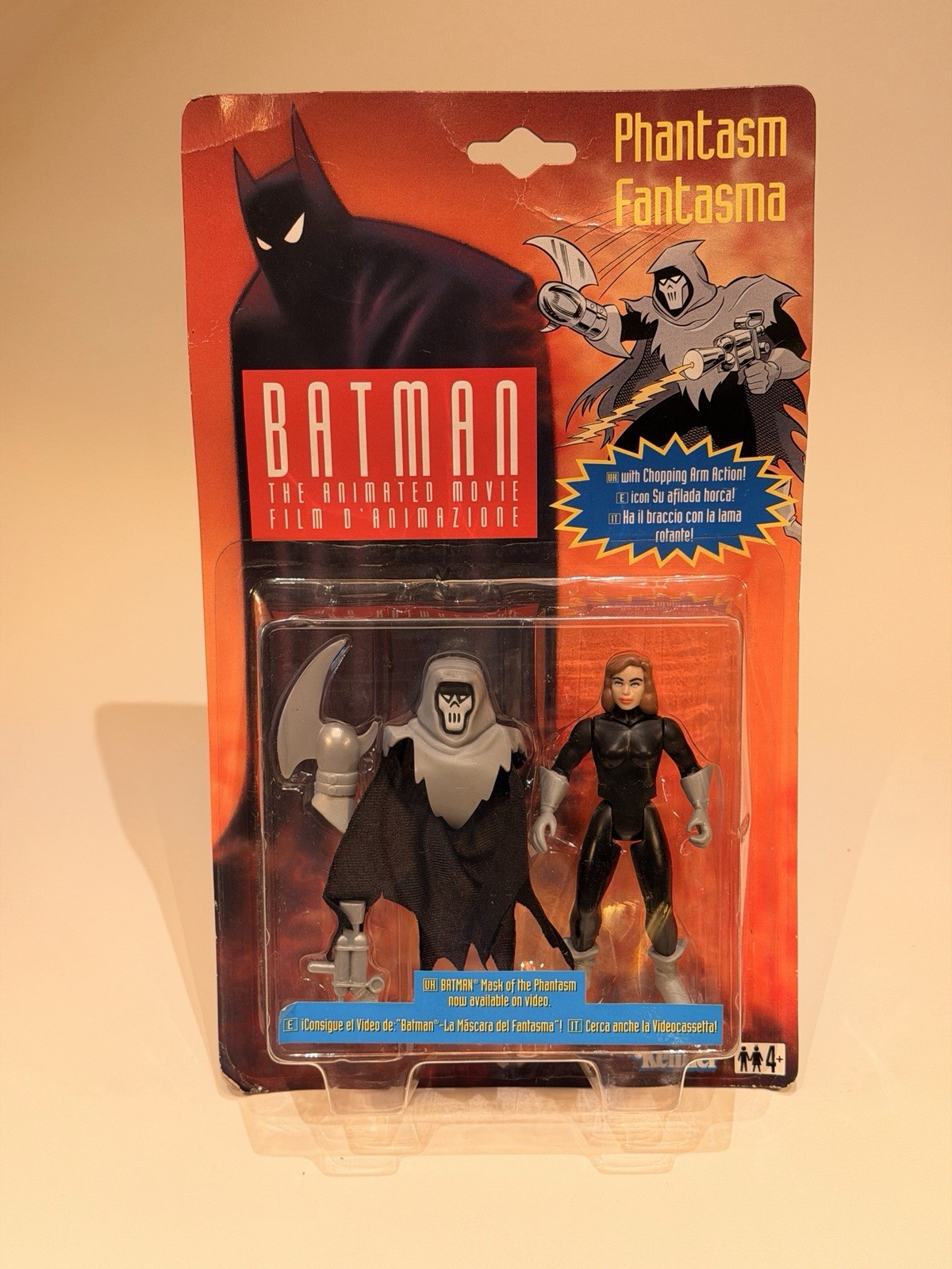 Batman The Animated Movie Phantasm Fantasma Kenner Action Figure Vintage Sigilla