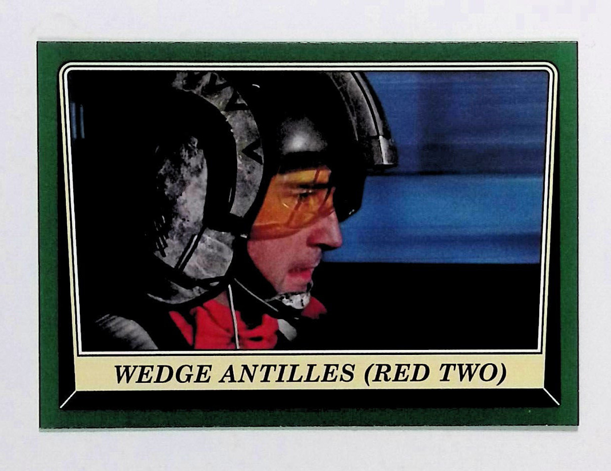 Wedge Antilles Red Two 2016 Topps Star Wars Rogue One Mission Briefing #88 verde