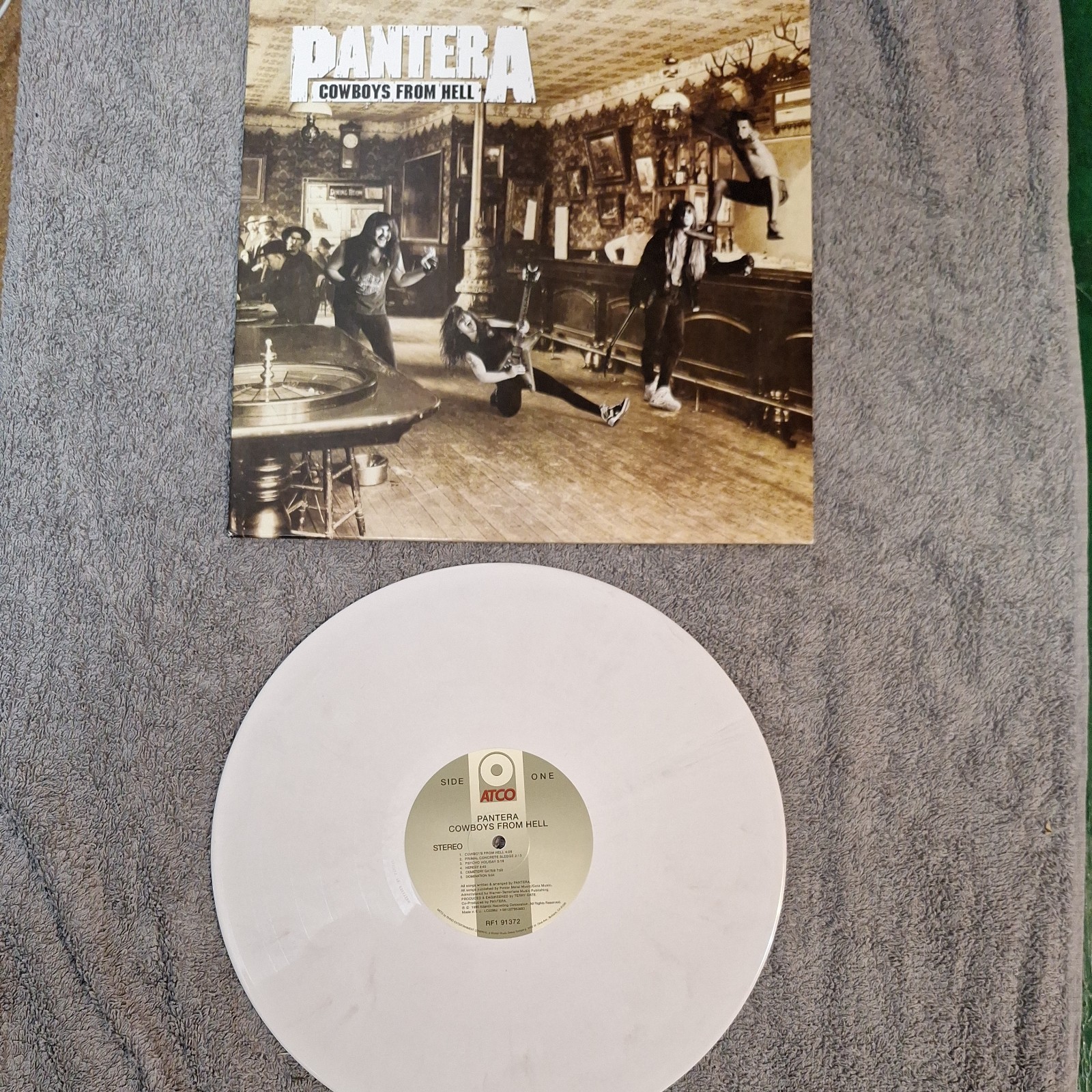 Pantera - Cowboys From Hell LP White & Whiskey Brown Marbled Vinyl NEW Sealed