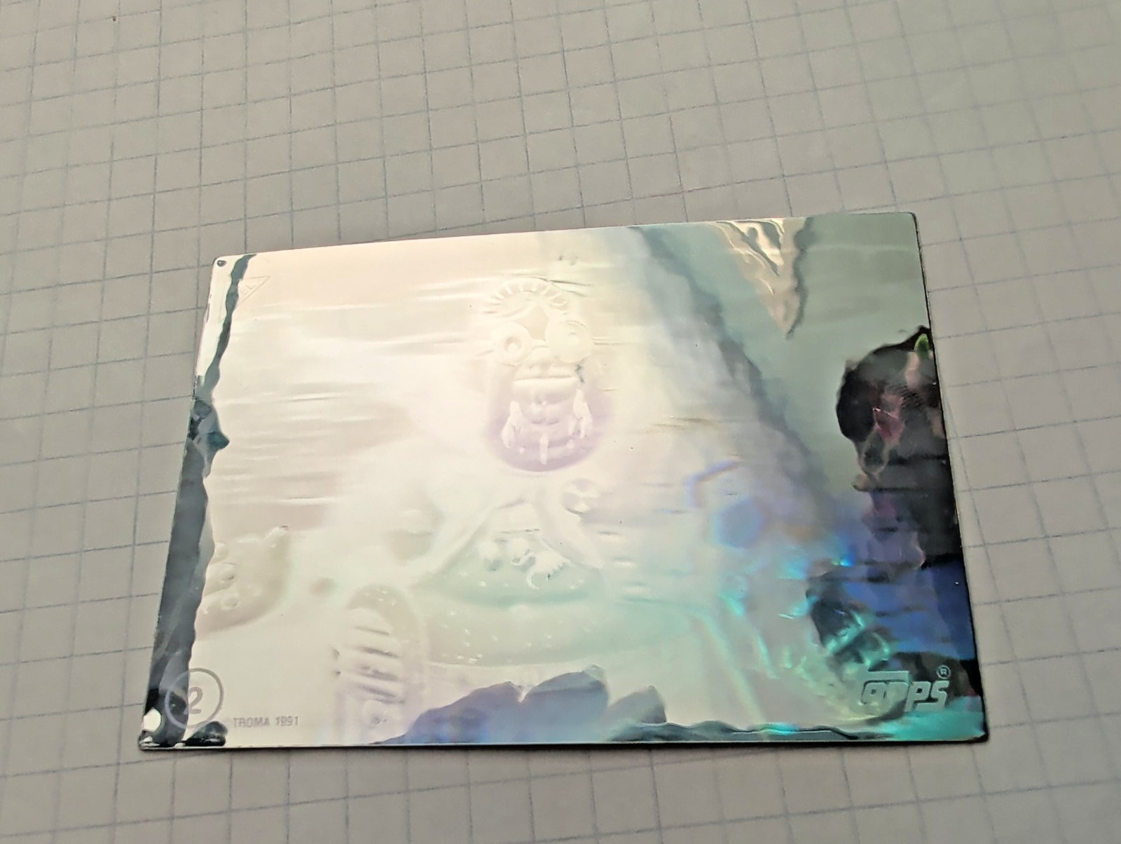 Topps Toxic Crusaders Holo Sticker Cards #2 - Uncirculated