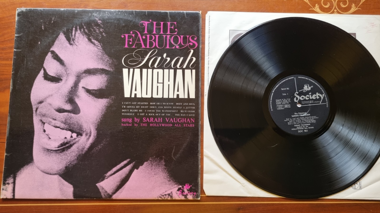 Sarah Vaughan - The fabulous Sarah Vaughan - 1965 HiFi Society *NrMINT