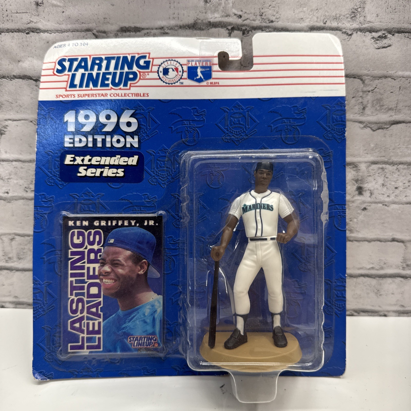 1996 KEN GRIFFEY JR MARINERS STARTING LINEUP FIGURE EXTENDED SERIES