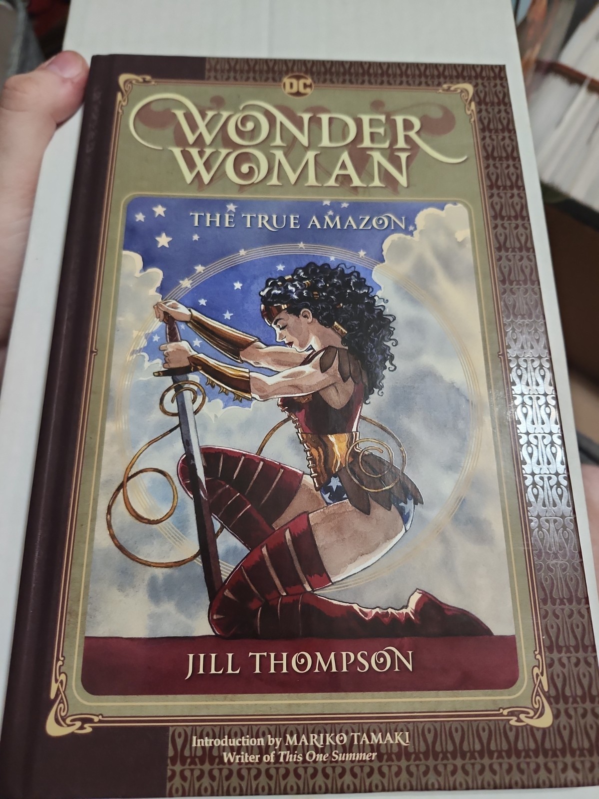 WONDER WOMAN: THE TRUE AMAZON - DC HC Thompson