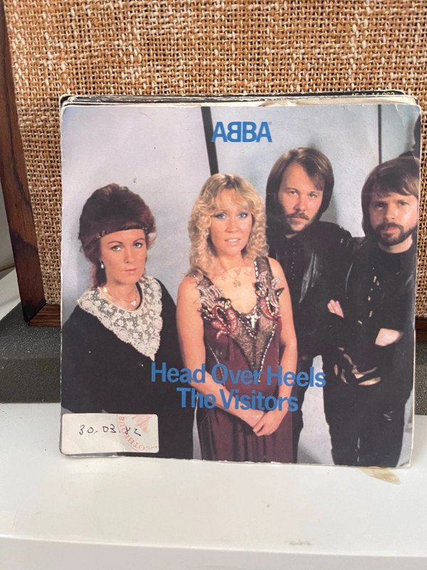 ABBA – Head Over Heels / The Visitors | 7" Single | 1981 | Polar Music France