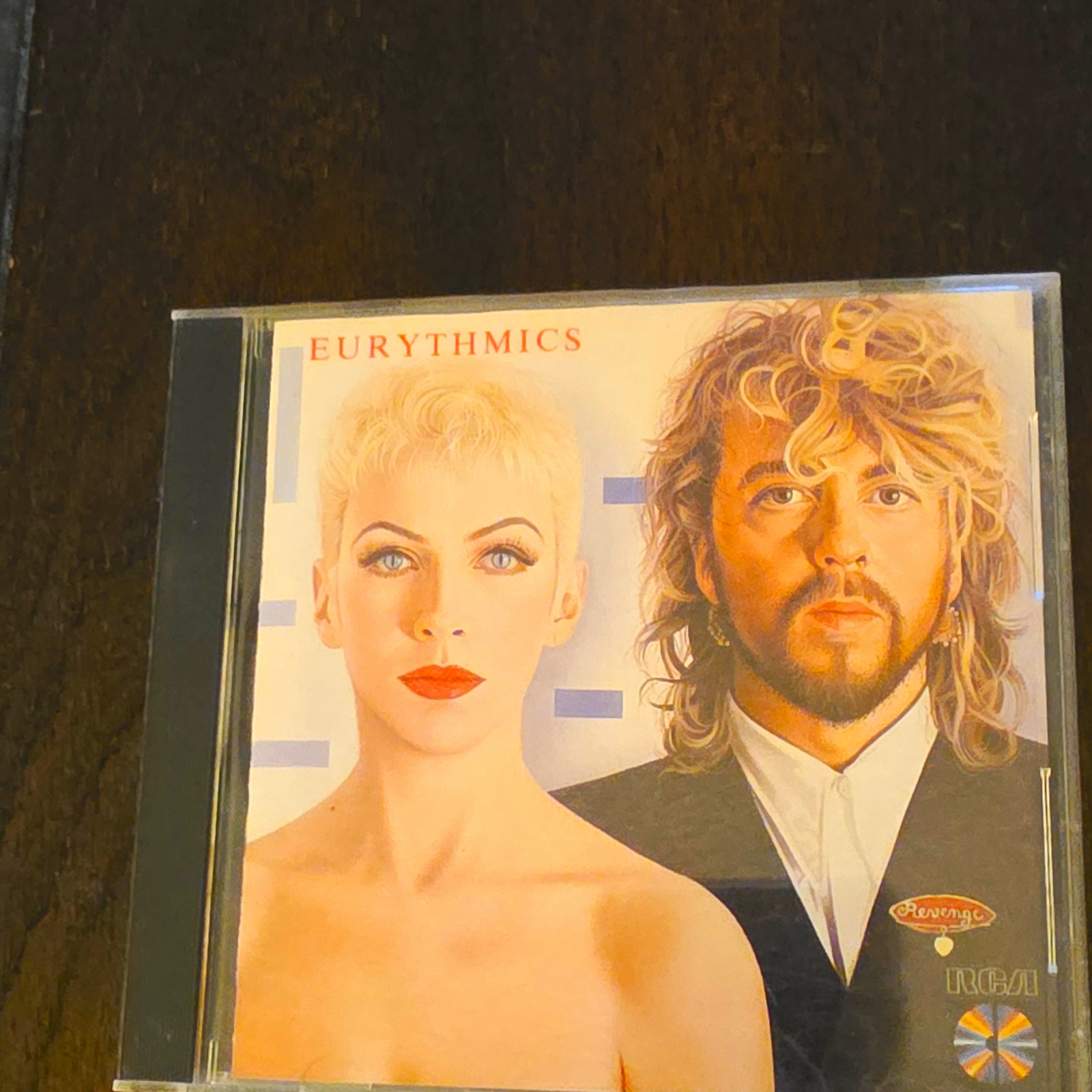 Eurythmics Revenge CD Album 1986 Pop Rock RCA Jewel Case PCD1-5847