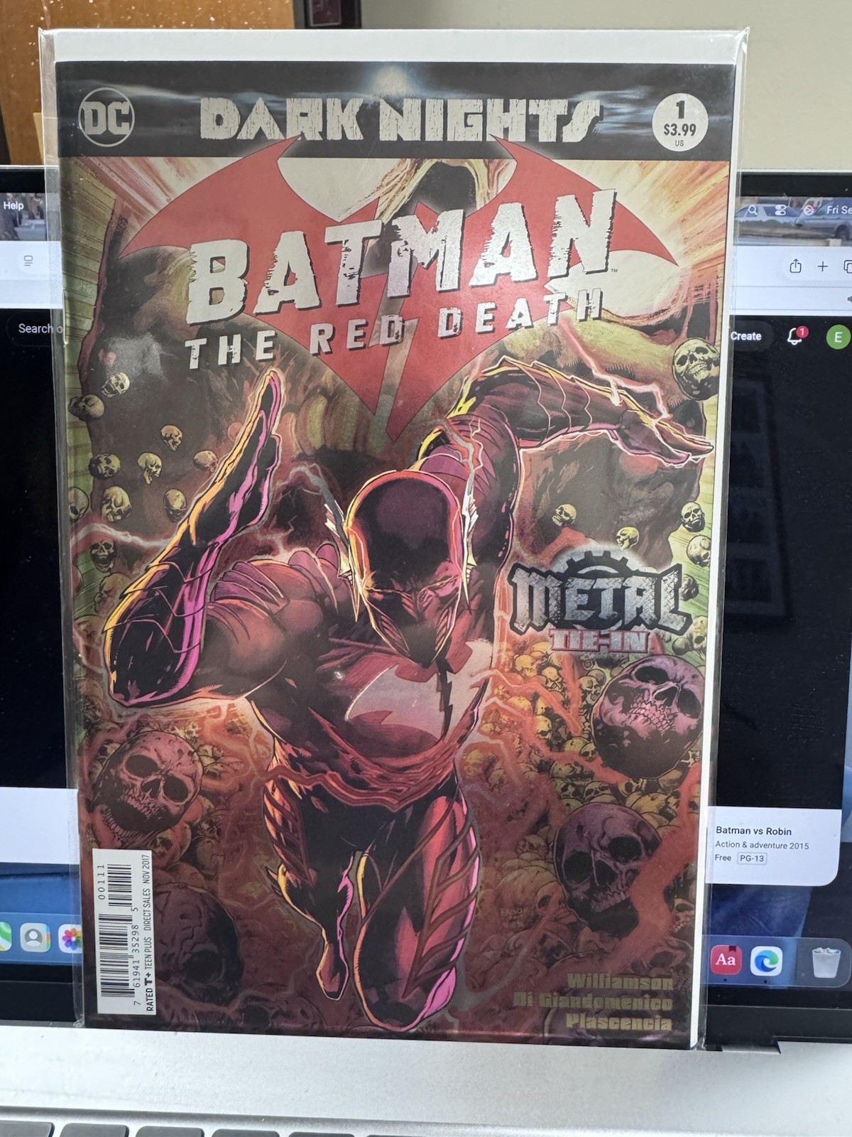 Batman The Red Death #1 - Key 1st Red Death - 1st Printing/Foil Cover