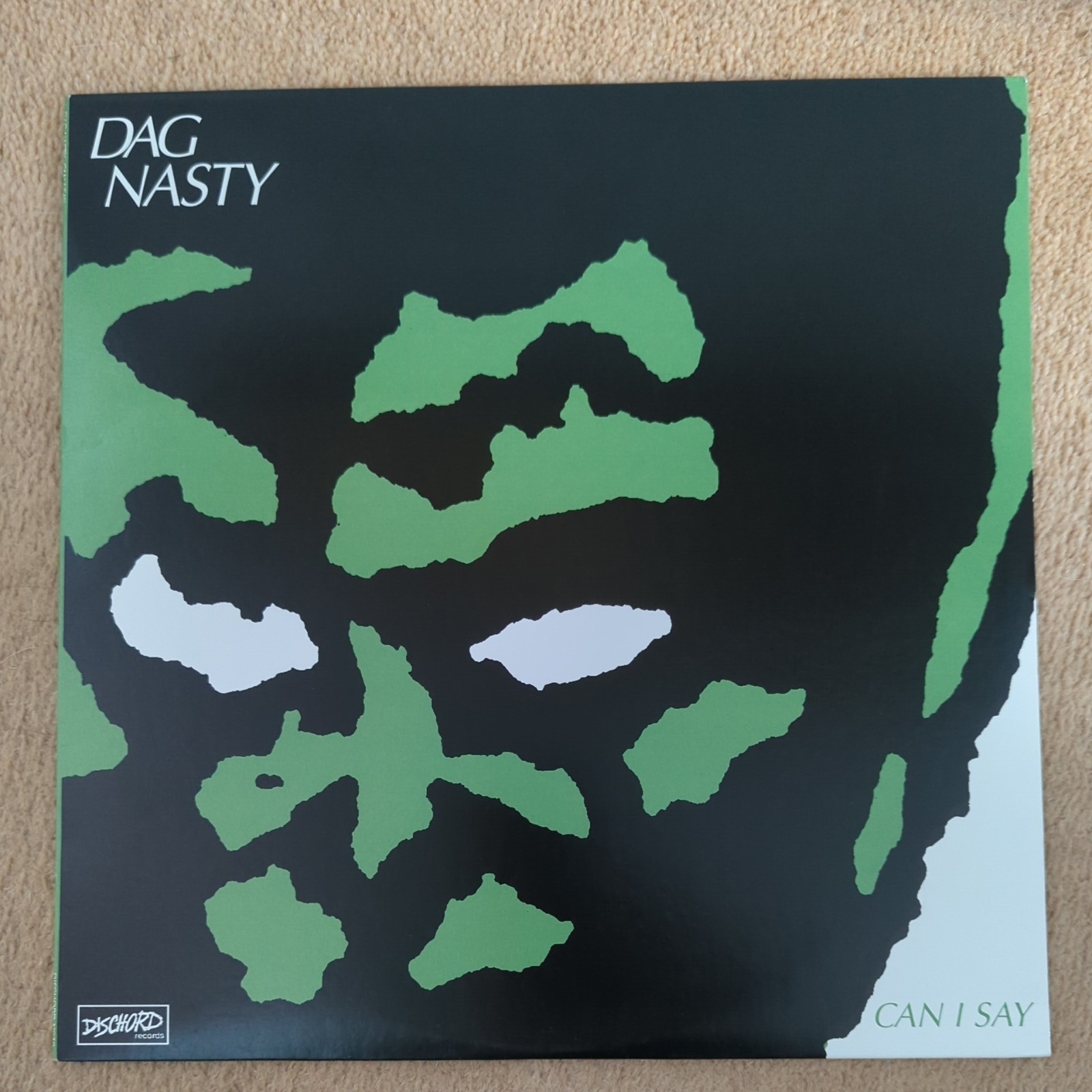 Dag Nasty – Can I Say – 12" Vinyl LP – Dischord 19 – Reissue – VG+ Insert
