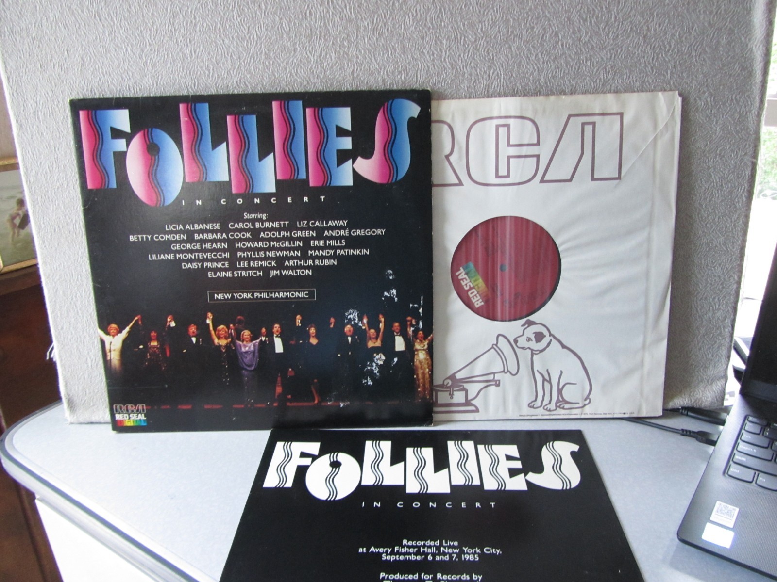 FOLLIES Vinyl lp...VARIOUS ARTISTS...RCA...VG/VG++...'85