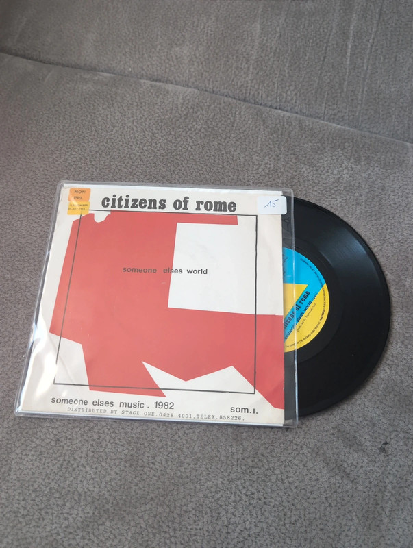 7" vinyle of Citizens of Rome