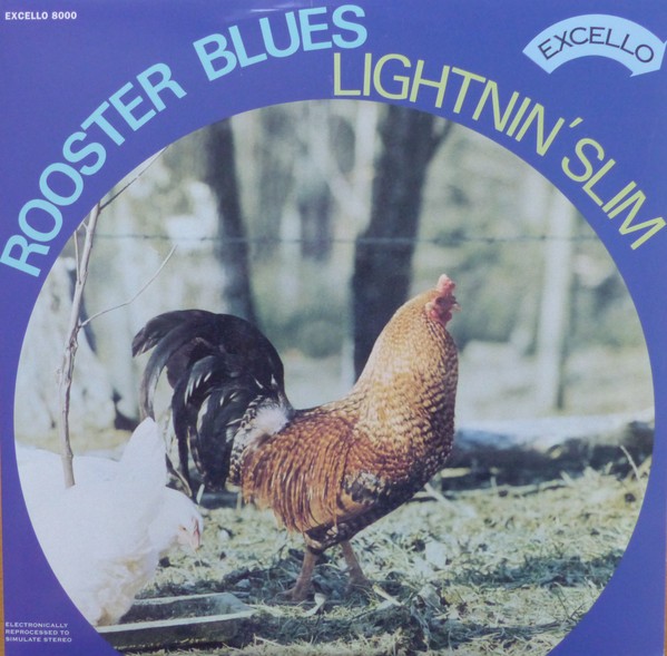 Lightning Slim - Rooster Blues - Used Vinyl Record - N12526z