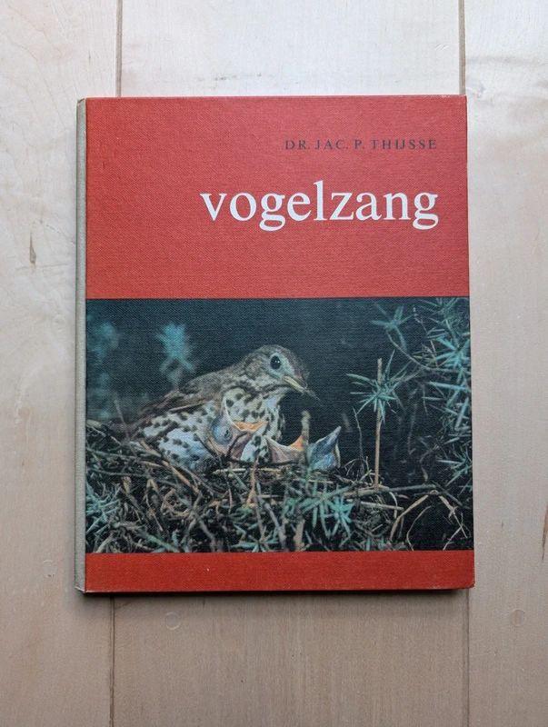 Vintage verkade boek vogelzang 1965.