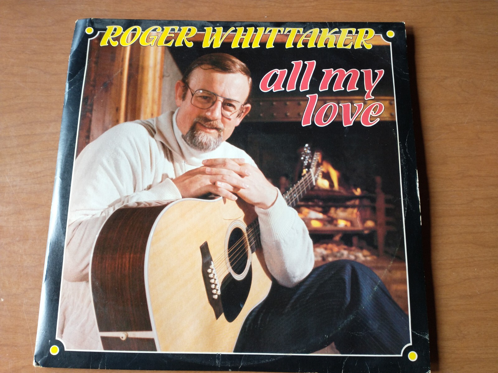 Roger Whittaker All My Love 1980  Record Album Vinyl LP