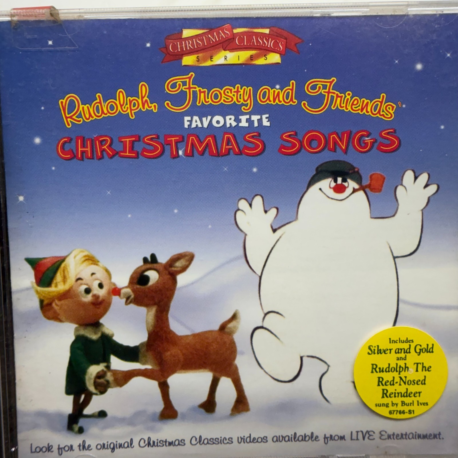 Rudolph, Frosty and Friends Favorite Christmas Songs (CD) - LK 67766 - Pre Owned