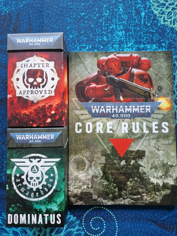 Warhammer 40k - Armageddon - Core Rule book & cards V11