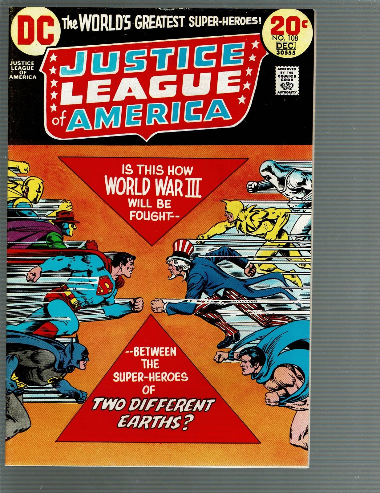 Justice League of America 108 JSA 2° app Freedom Fighters VF