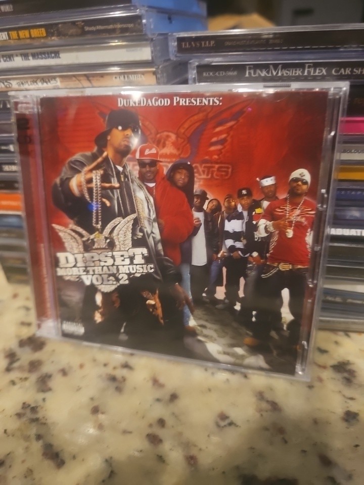 DukeDaGod Presents Dipset "More Than Music Vol. 2" Two Disc CD set 2007