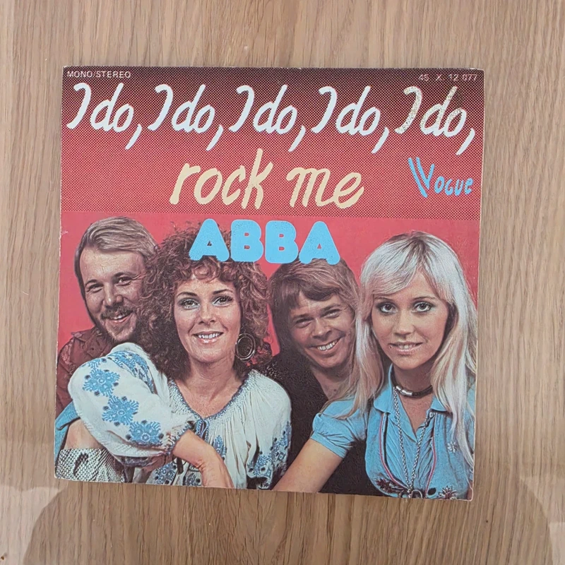 Disque vinyle 45t abba