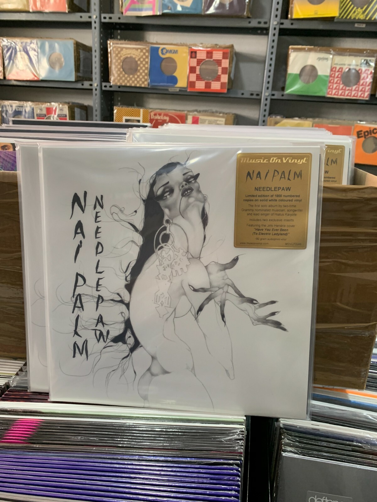NAI PALM 2 LP NEEDLEPAW SOLIDO BIANCO COLORE VINILE SIGILLATO 2021