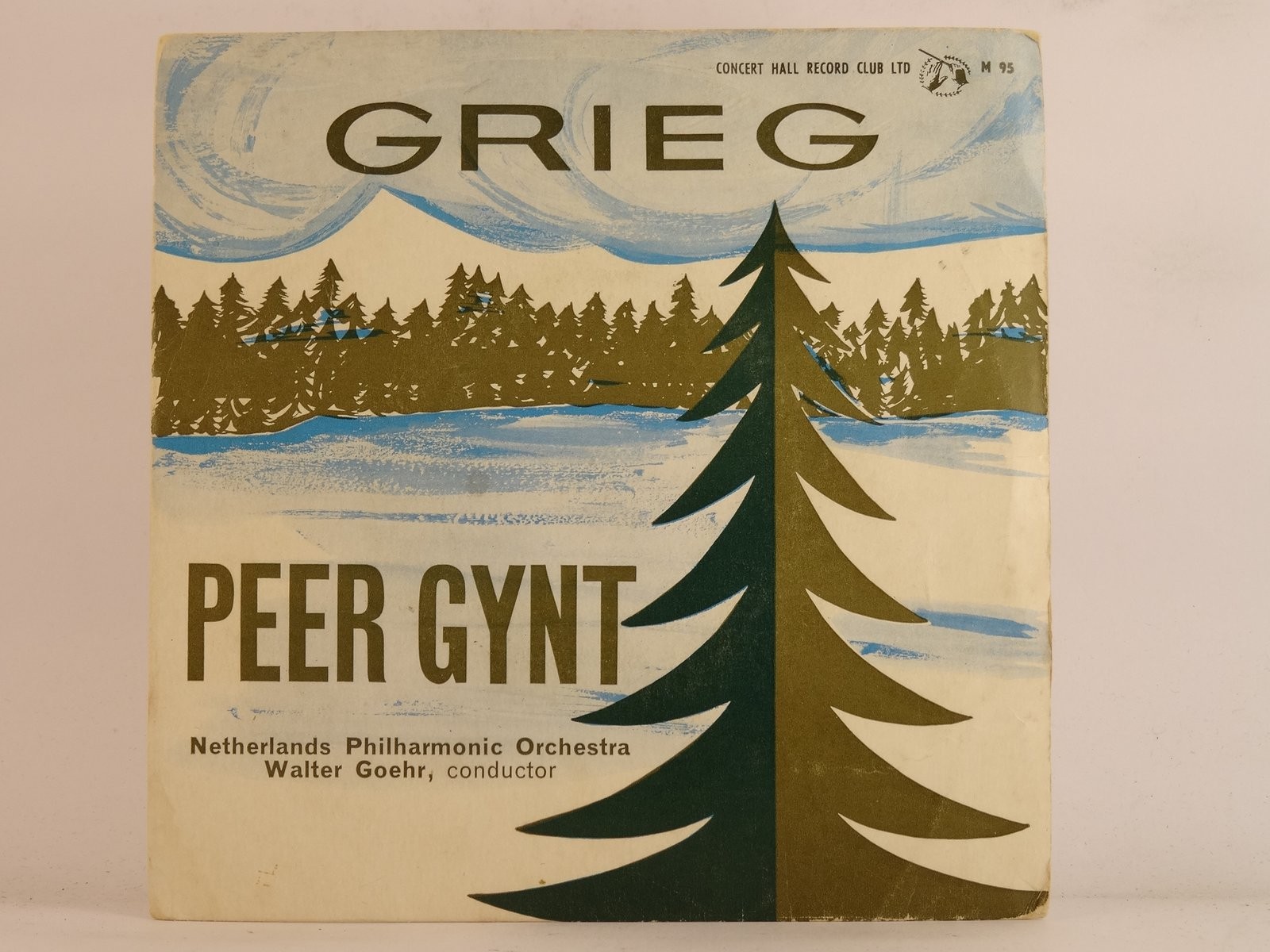 WALTER GOEHR PEER GYNT (106) 4 Track 7" Single including Picture Sleeve 