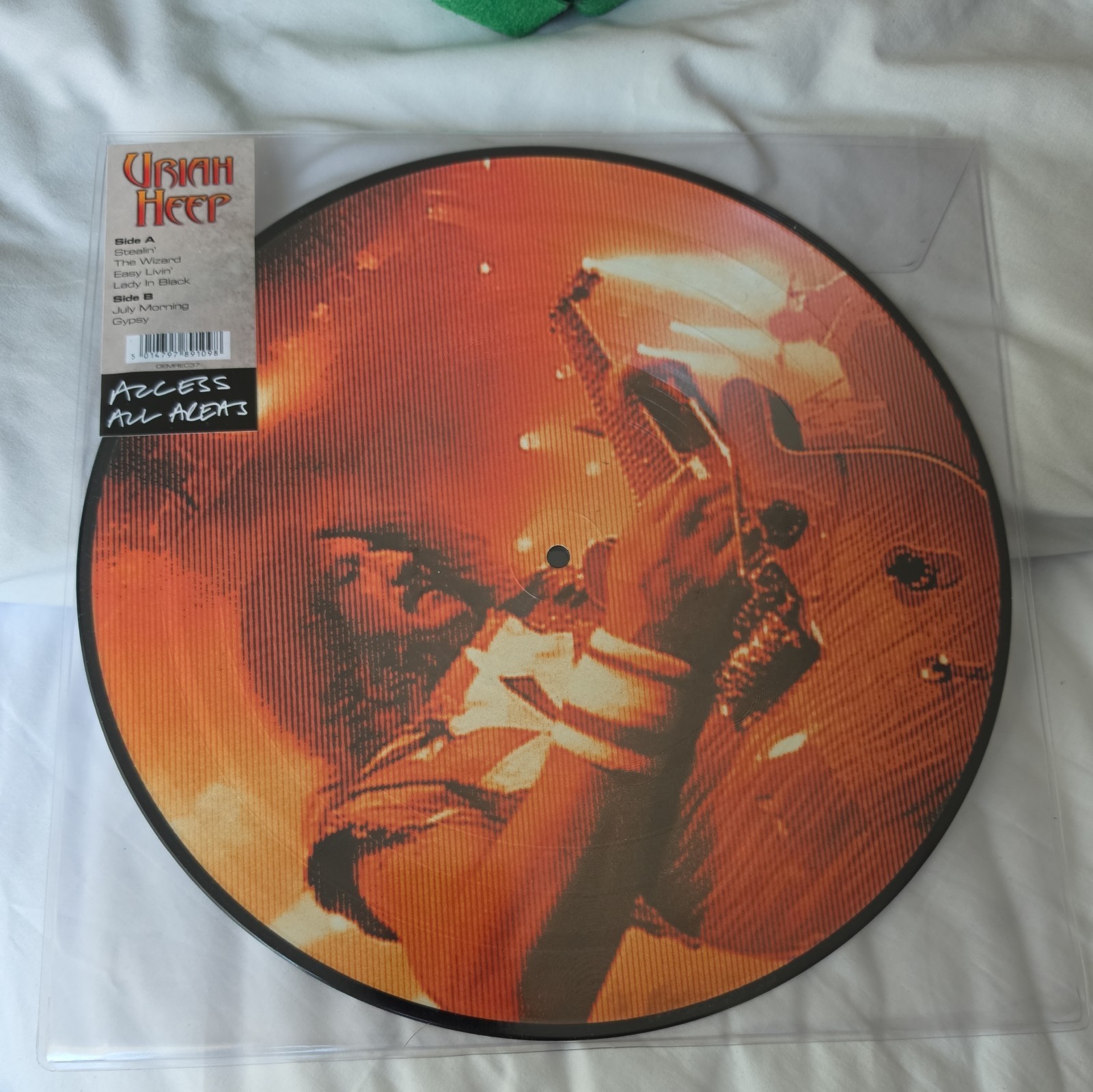 Uriah Heep Access All Areas Limited Edition Picture Disc LP Vinyl Record 2015 