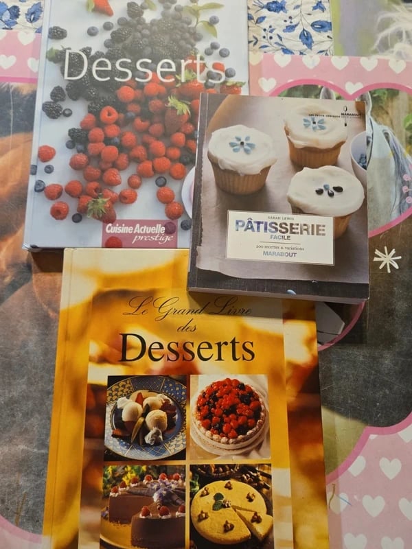 Livres recettes pâtisserie facile gâteaux desserts cuisine actuelle marabout