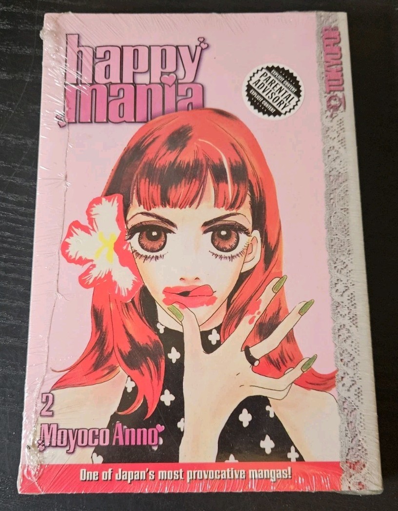 Manga Happy Mania Vol 2 New & Sealed Tokyopop Moyoco Anno