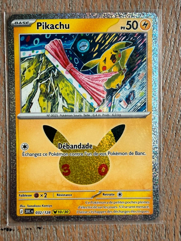 Pikachu 10/30 - 30 ans
