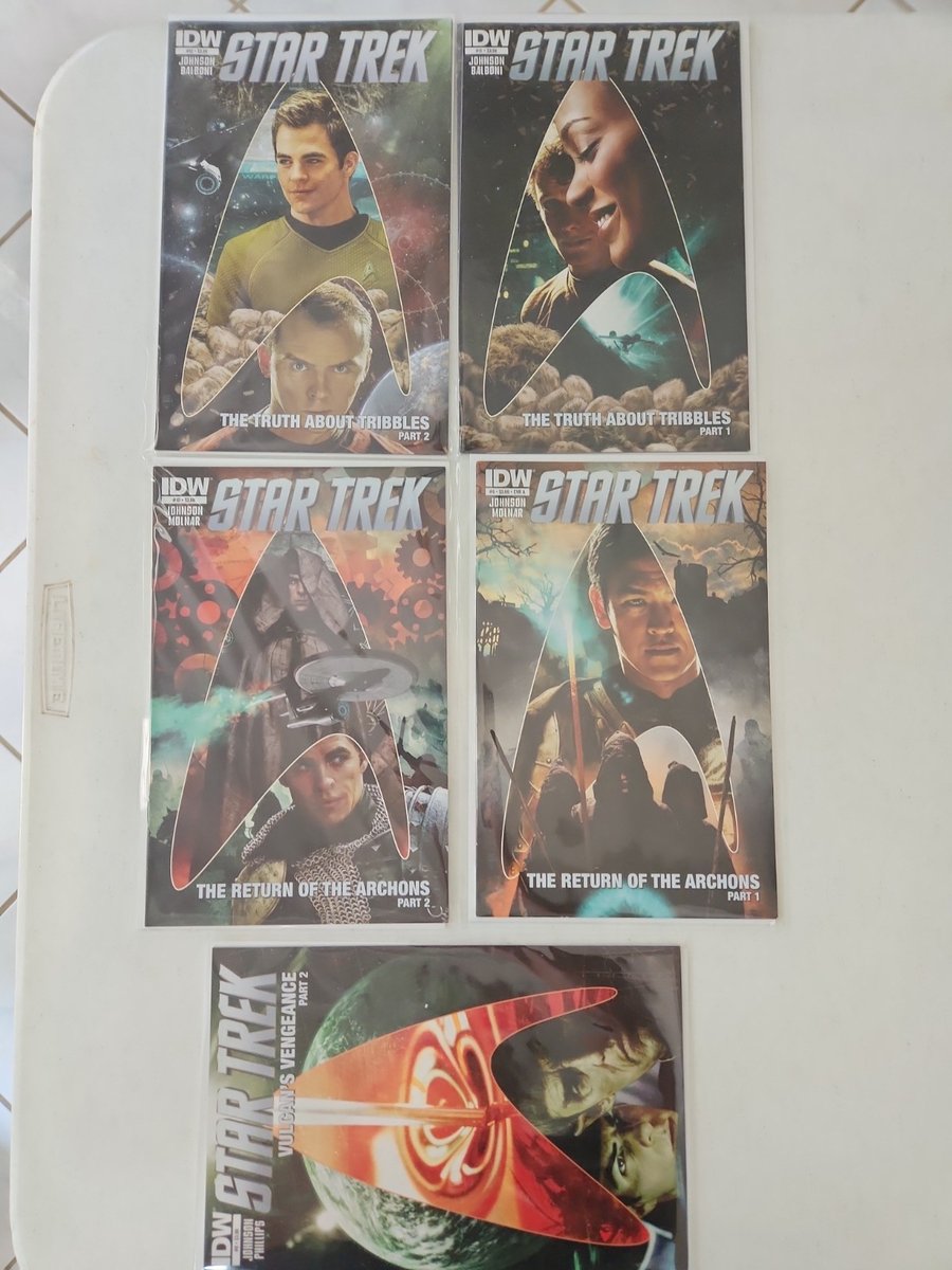 Star Trek (IDW, 2011) – Issues #8–12 – Three Story Arcs – VF Condition