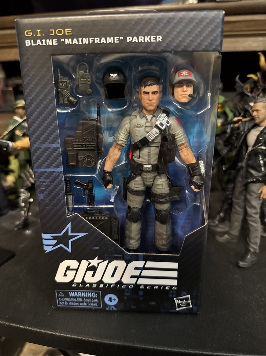2025 GI Joe Classified Series #178 Modellino Blaine "MAINFRAME" Parker 6"