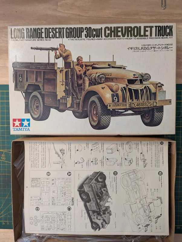kit maquette tamiya lrdg long range desert groupe 1/35