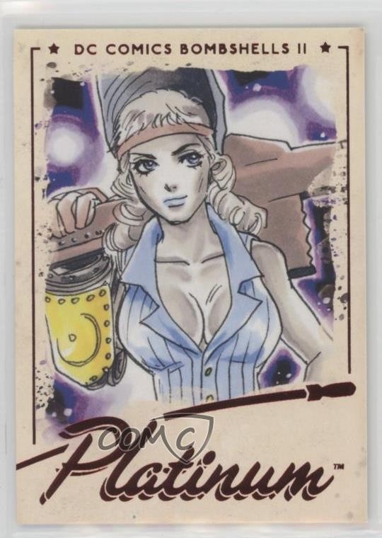 Cryptozoic DC Bombshells 2018 serie II platino #45 d8k