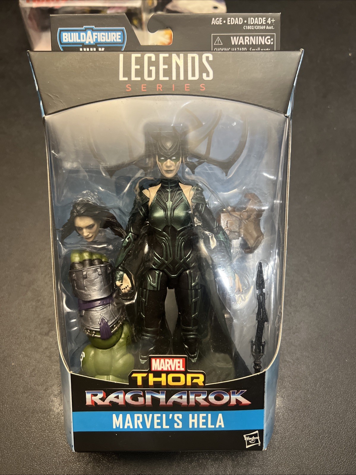 Hasbro Marvel Legends 6” Hela Gladiator Hulk BAF nuovo con scatola