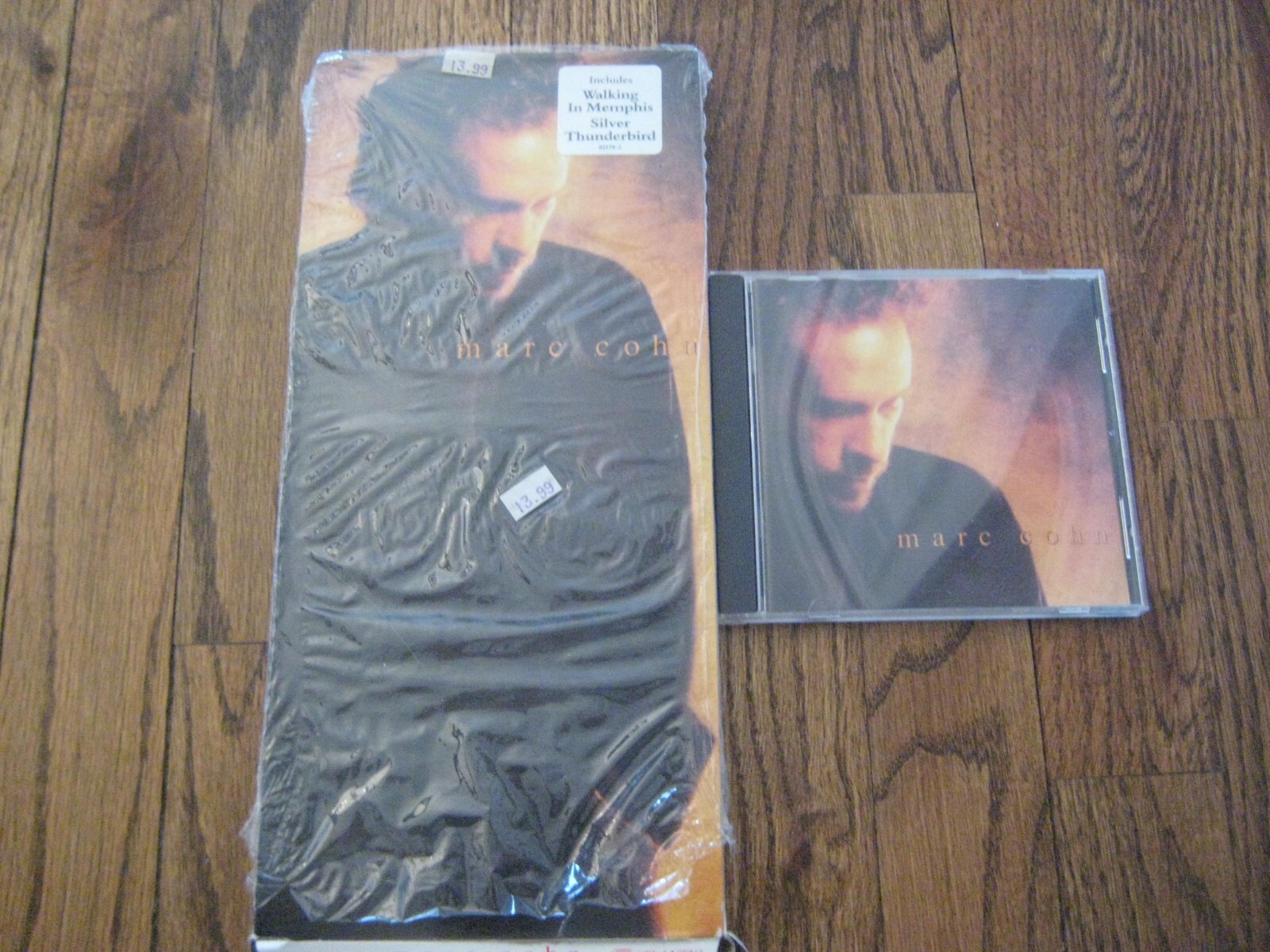 Michael Cohn Self Titled Longbox and Original cd  Walking in Memphis