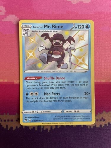 Pokemon Card Mr. Rime SV021/SV122 Shiny Shining Fates NM