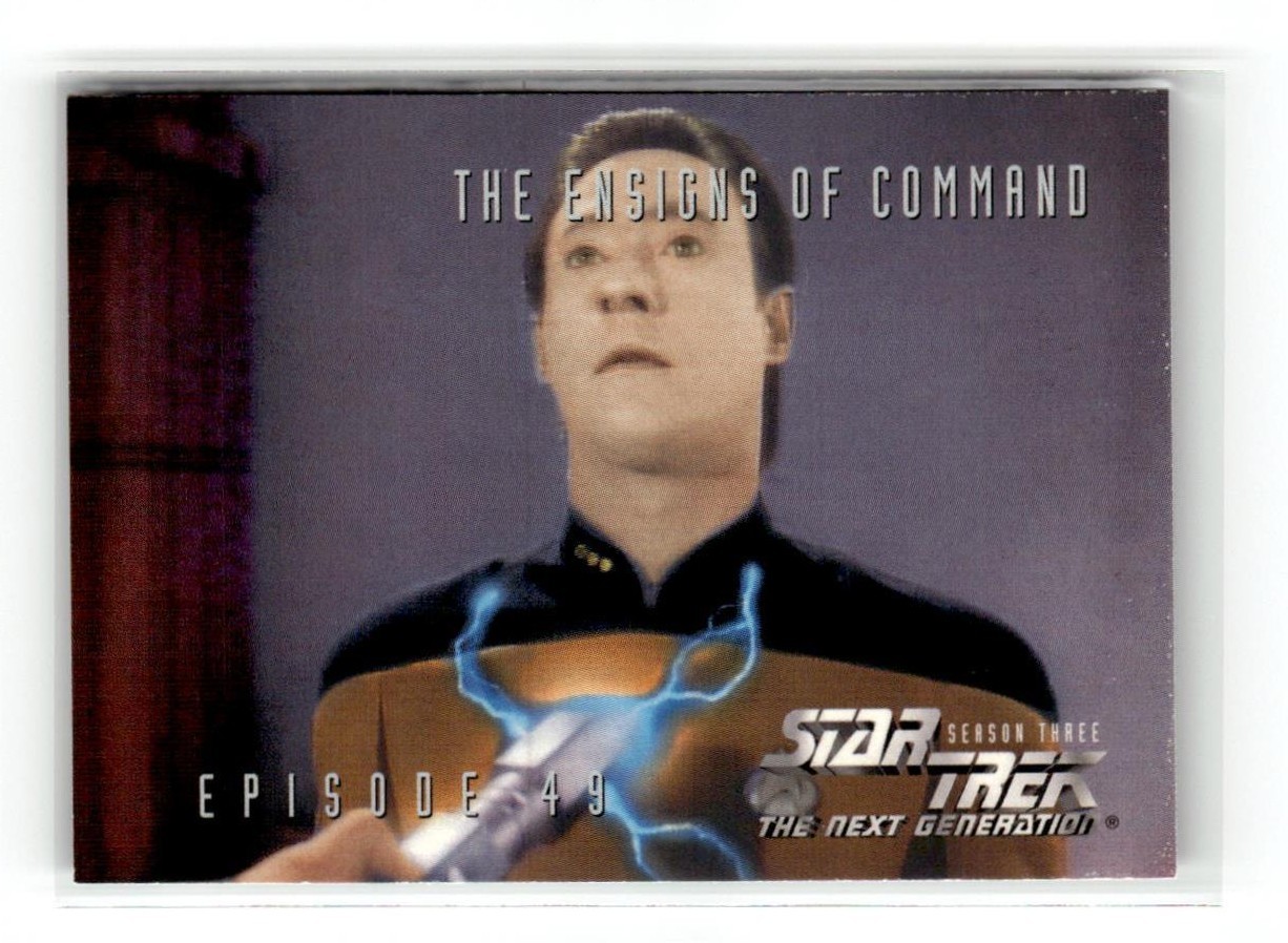 Skybox Star Trek The Next Generation Stagione Tre Card 1995