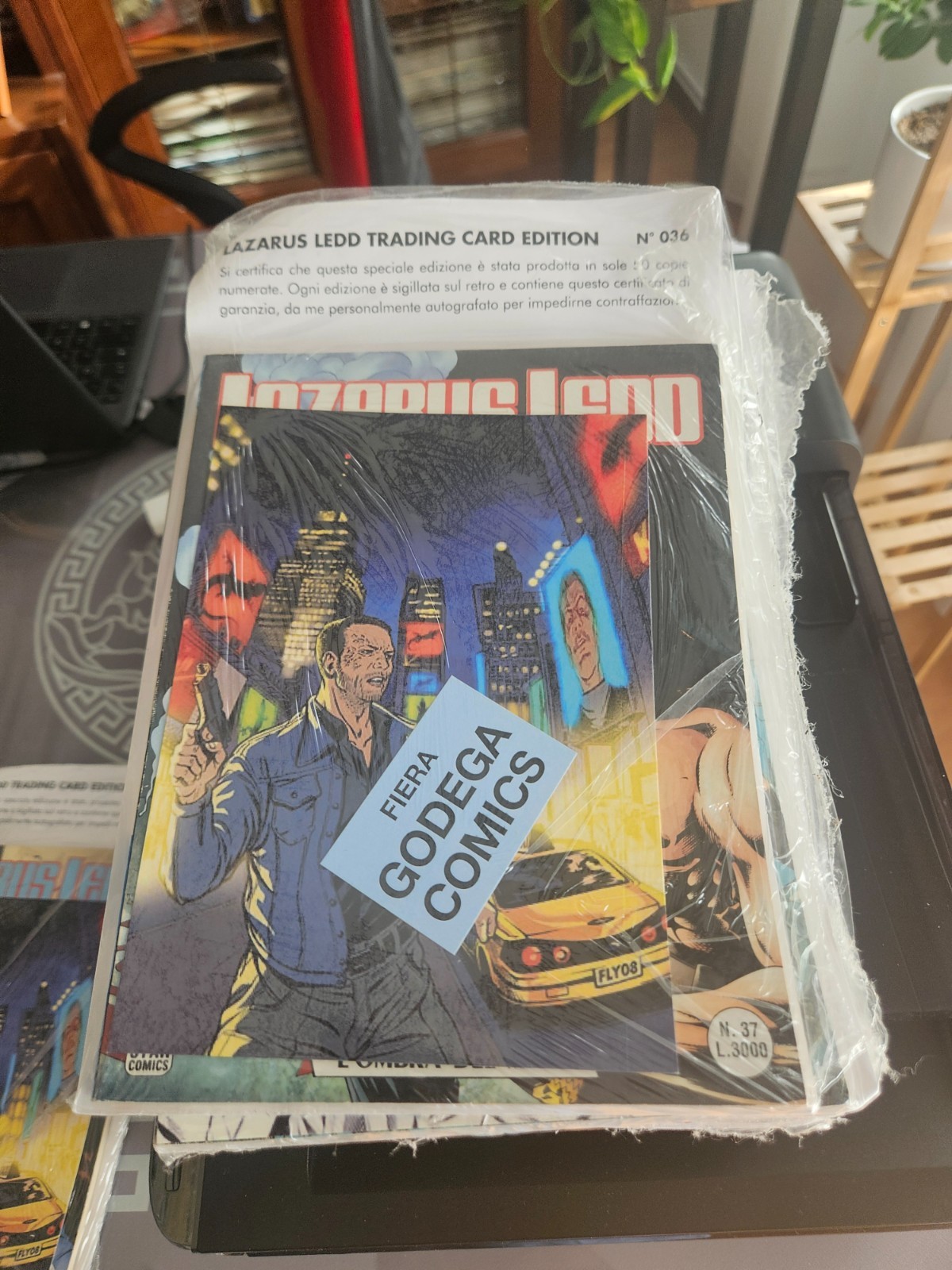 LAZARUS LEDD Trading Card edition n 37