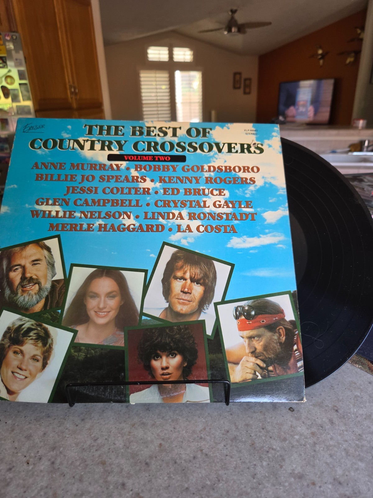 The Best of Country Crossovers Vol. Two LP Vinyl VG+
