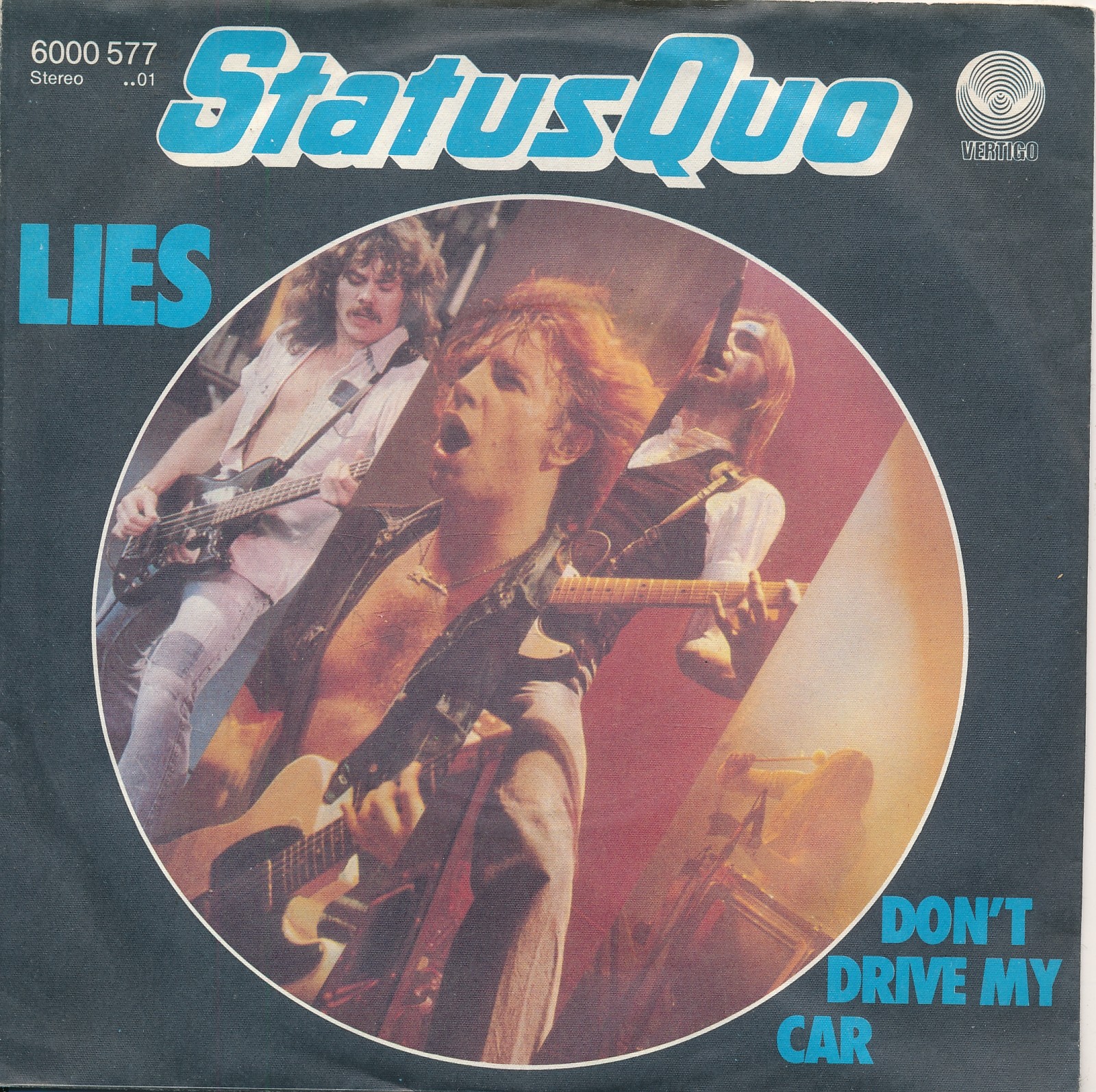 Lies - Status Quo - Single 7" Vinyl 293/02