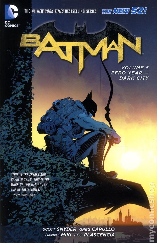 Batman HC #5-1ST FN 2014 immagine stock