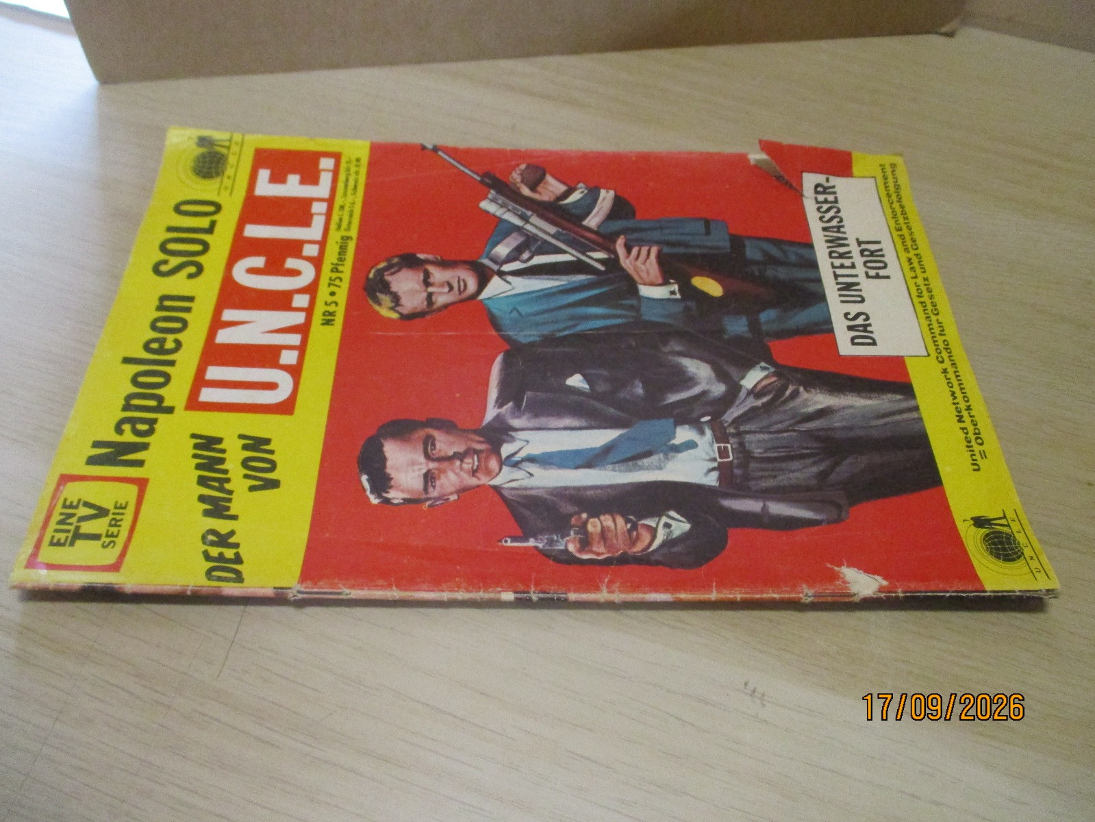 Napoleon Solo - Uomo di U.N.C.L.E.  # 5 Semic
