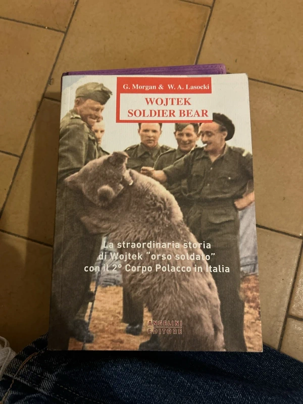 la straordinaria storia di wojtek tech orso soldato con il secondo corpo polacco in Italia