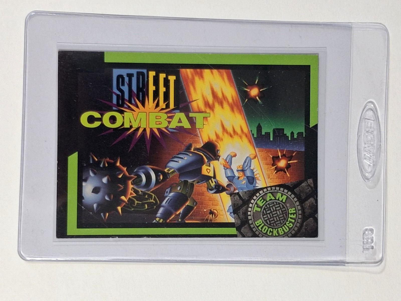 Team Blockbuster Video Game Card Street Combat - S18