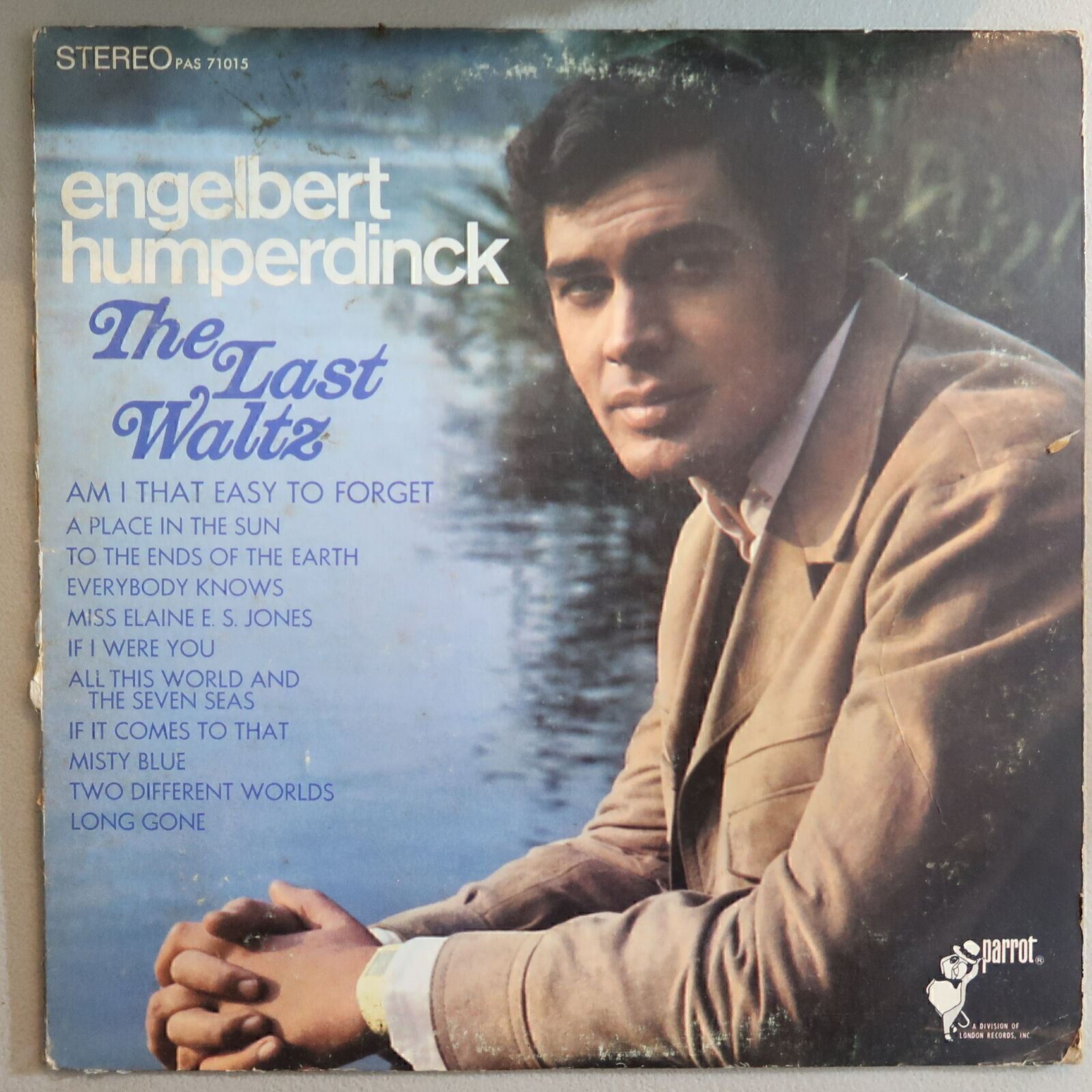 ENGELBERT HUMPERDINCK THE LAST WALTZ VINYL LP LONDON RECORDS VG COND 27