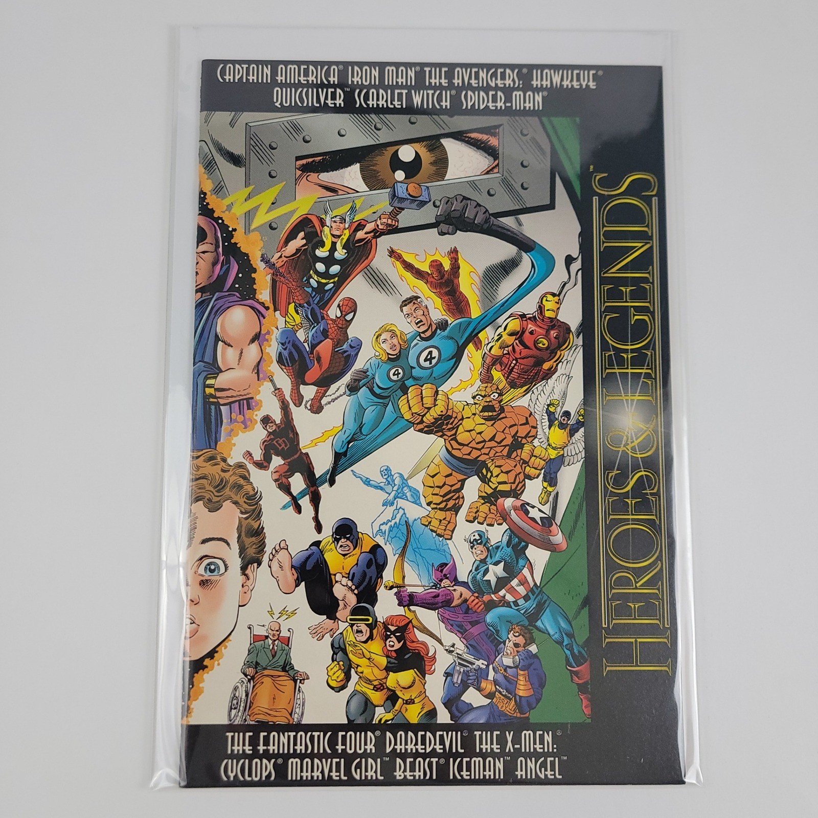Marvel Heroes and Legends #1 (1996) Avengers Fantastici Quattro X-Men Spider-Man